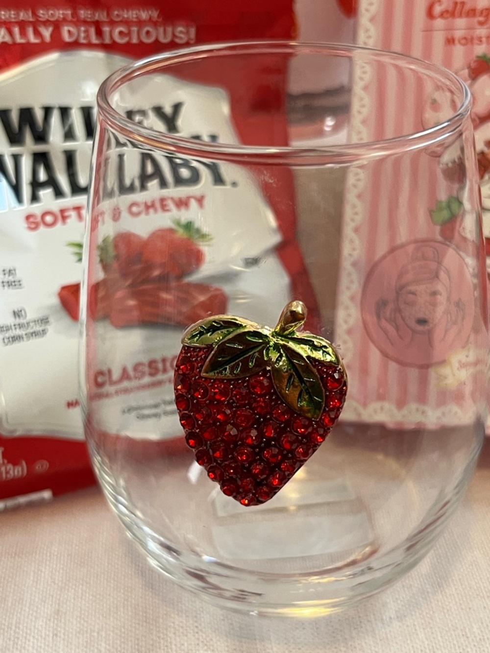 Strawberry-Themed Gift Bundle with Dr Teal's Epsom Salt - Picture 3 of 8